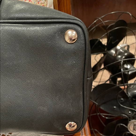 Coach Black Leather Dome Satchel - Picture 6 of 8